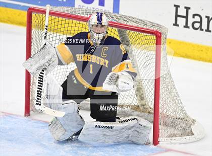Thumbnail 2 in Simsbury vs. Darien (CIAC DI Semifinal) photogallery.
