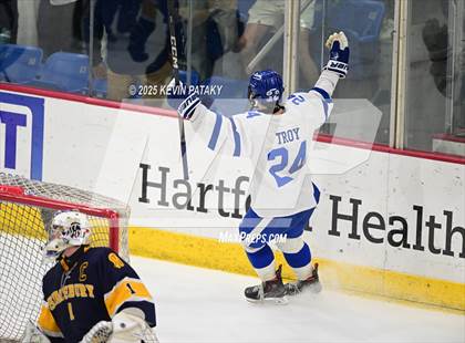 Thumbnail 1 in Simsbury vs. Darien (CIAC DI Semifinal) photogallery.