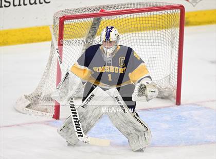 Thumbnail 3 in Simsbury vs. Darien (CIAC DI Semifinal) photogallery.