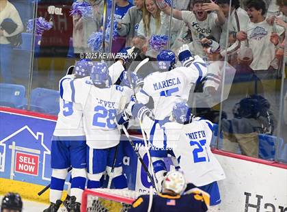 Thumbnail 1 in Simsbury vs. Darien (CIAC DI Semifinal) photogallery.