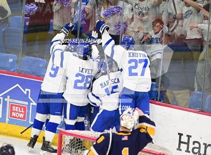 Thumbnail 1 in Simsbury vs. Darien (CIAC DI Semifinal) photogallery.