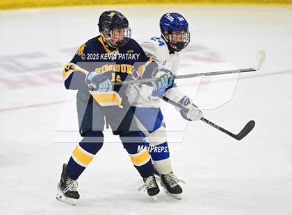 Thumbnail 2 in Simsbury vs. Darien (CIAC DI Semifinal) photogallery.