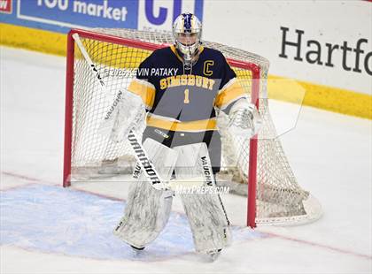 Thumbnail 2 in Simsbury vs. Darien (CIAC DI Semifinal) photogallery.