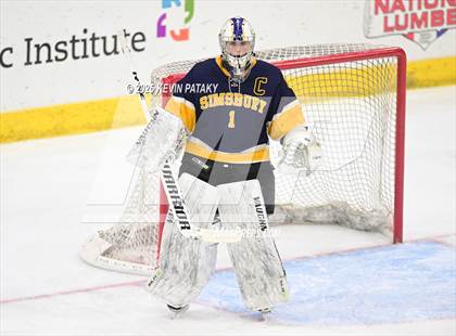 Thumbnail 1 in Simsbury vs. Darien (CIAC DI Semifinal) photogallery.