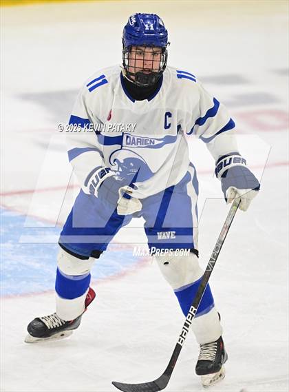 Thumbnail 3 in Simsbury vs. Darien (CIAC DI Semifinal) photogallery.