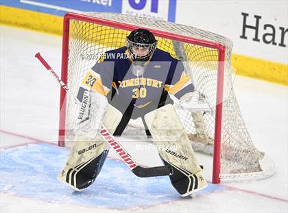 Thumbnail 2 in Simsbury vs. Darien (CIAC DI Semifinal) photogallery.