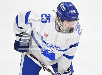Thumbnail 3 in Simsbury vs. Darien (CIAC DI Semifinal) photogallery.