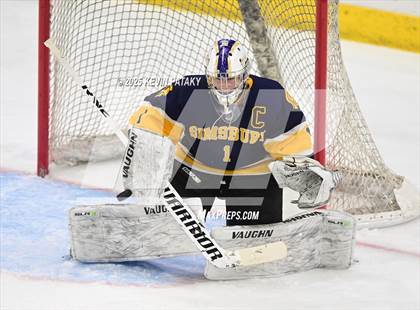 Thumbnail 3 in Simsbury vs. Darien (CIAC DI Semifinal) photogallery.