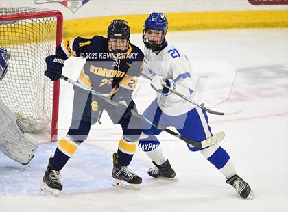 Thumbnail 2 in Simsbury vs. Darien (CIAC DI Semifinal) photogallery.