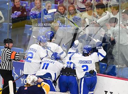 Thumbnail 1 in Simsbury vs. Darien (CIAC DI Semifinal) photogallery.