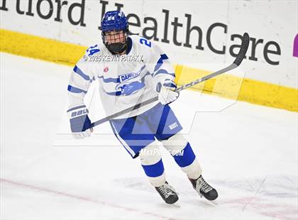 Thumbnail 3 in Simsbury vs. Darien (CIAC DI Semifinal) photogallery.