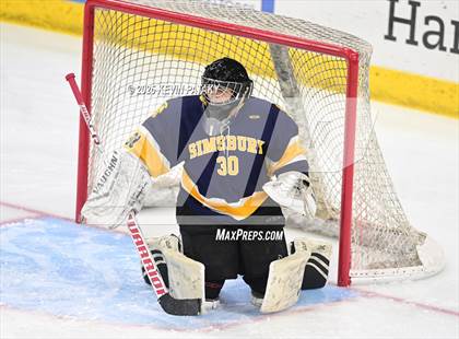 Thumbnail 1 in Simsbury vs. Darien (CIAC DI Semifinal) photogallery.