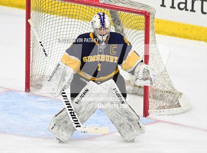 Thumbnail 3 in Simsbury vs. Darien (CIAC DI Semifinal) photogallery.