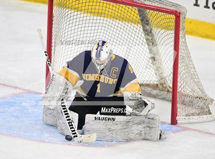 Thumbnail 2 in Simsbury vs. Darien (CIAC DI Semifinal) photogallery.