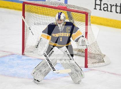 Thumbnail 1 in Simsbury vs. Darien (CIAC DI Semifinal) photogallery.