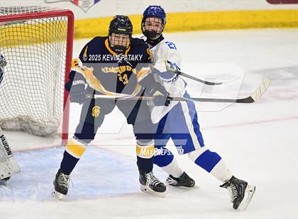 Thumbnail 3 in Simsbury vs. Darien (CIAC DI Semifinal) photogallery.