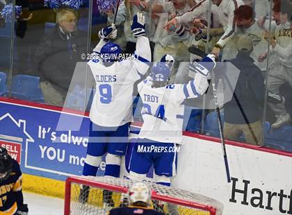 Thumbnail 2 in Simsbury vs. Darien (CIAC DI Semifinal) photogallery.