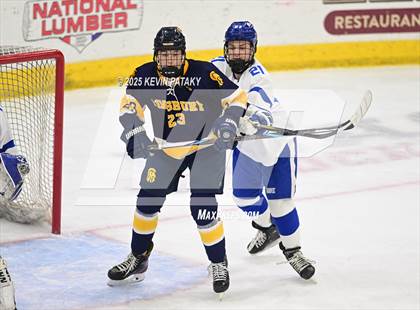 Thumbnail 2 in Simsbury vs. Darien (CIAC DI Semifinal) photogallery.