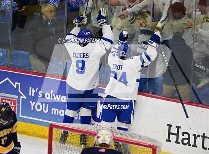 Thumbnail 1 in Simsbury vs. Darien (CIAC DI Semifinal) photogallery.