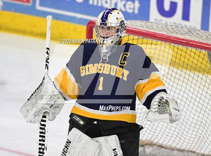 Thumbnail 1 in Simsbury vs. Darien (CIAC DI Semifinal) photogallery.