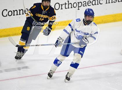 Thumbnail 2 in Simsbury vs. Darien (CIAC DI Semifinal) photogallery.