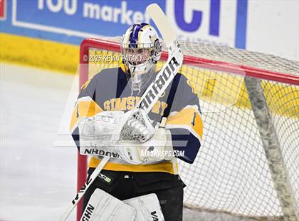 Thumbnail 2 in Simsbury vs. Darien (CIAC DI Semifinal) photogallery.