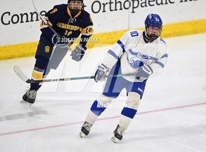 Thumbnail 3 in Simsbury vs. Darien (CIAC DI Semifinal) photogallery.