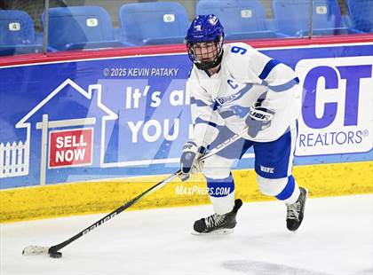 Thumbnail 3 in Simsbury vs. Darien (CIAC DI Semifinal) photogallery.