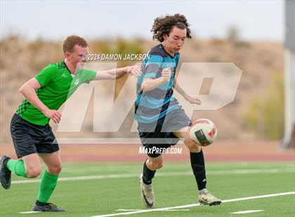 Thumbnail 3 in Somerset Sky Pointe vs Virgin Valley (JV Team Bulldog Invitational) photogallery.