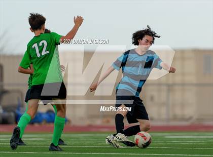 Thumbnail 3 in Somerset Sky Pointe vs Virgin Valley (JV Team Bulldog Invitational) photogallery.