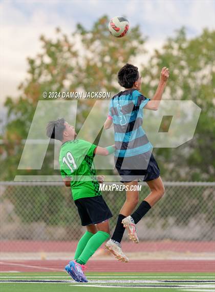 Thumbnail 1 in Somerset Sky Pointe vs Virgin Valley (JV Team Bulldog Invitational) photogallery.