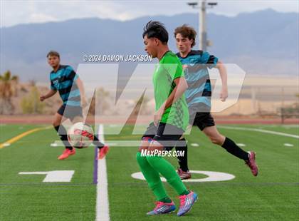 Thumbnail 3 in Somerset Sky Pointe vs Virgin Valley (JV Team Bulldog Invitational) photogallery.