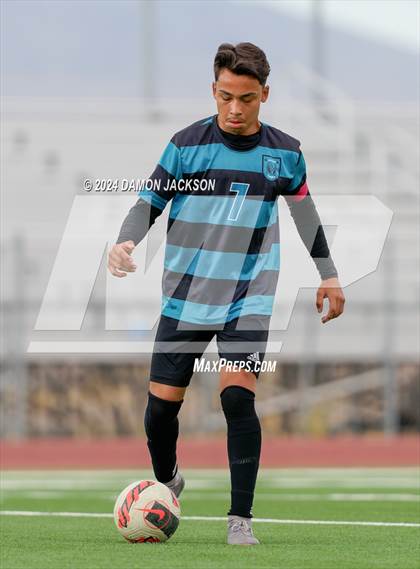 Thumbnail 1 in Somerset Sky Pointe vs Virgin Valley (JV Team Bulldog Invitational) photogallery.
