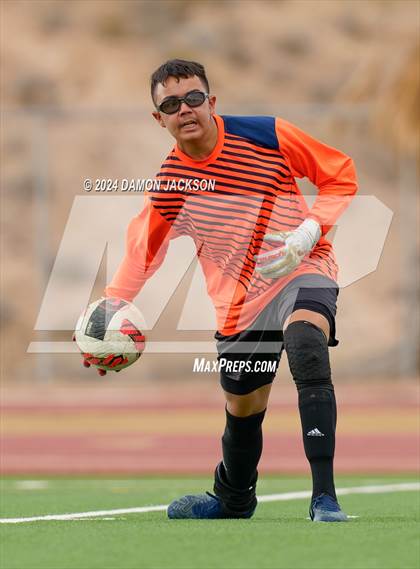 Thumbnail 3 in Somerset Sky Pointe vs Virgin Valley (JV Team Bulldog Invitational) photogallery.