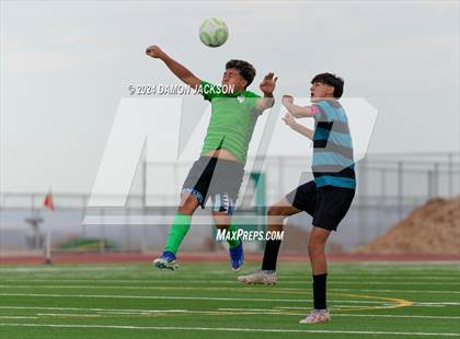 Thumbnail 2 in Somerset Sky Pointe vs Virgin Valley (JV Team Bulldog Invitational) photogallery.