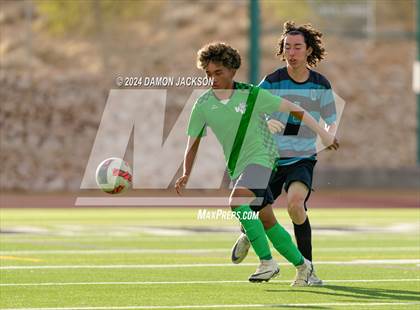 Thumbnail 2 in Somerset Sky Pointe vs Virgin Valley (JV Team Bulldog Invitational) photogallery.