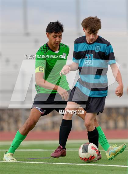 Thumbnail 2 in Somerset Sky Pointe vs Virgin Valley (JV Team Bulldog Invitational) photogallery.