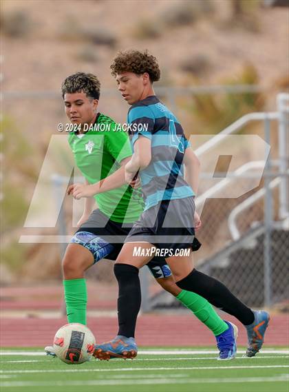 Thumbnail 1 in Somerset Sky Pointe vs Virgin Valley (JV Team Bulldog Invitational) photogallery.
