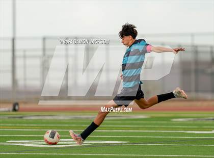 Thumbnail 1 in Somerset Sky Pointe vs Virgin Valley (JV Team Bulldog Invitational) photogallery.