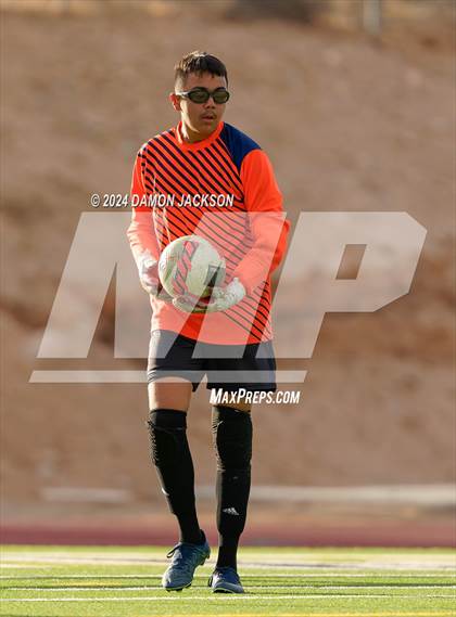 Thumbnail 2 in Somerset Sky Pointe vs Virgin Valley (JV Team Bulldog Invitational) photogallery.