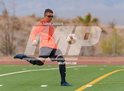 Thumbnail 3 in Somerset Sky Pointe vs Virgin Valley (JV Team Bulldog Invitational) photogallery.