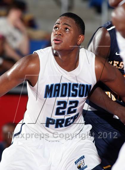 Thumbnail 2 in Prestonwood Christian vs. Madison Prep Academy (Thanksgiving Hoopfest) photogallery.