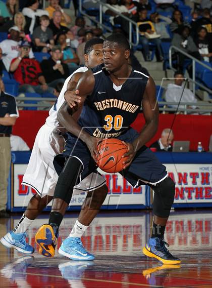 Thumbnail 2 in Prestonwood Christian vs. Madison Prep Academy (Thanksgiving Hoopfest) photogallery.