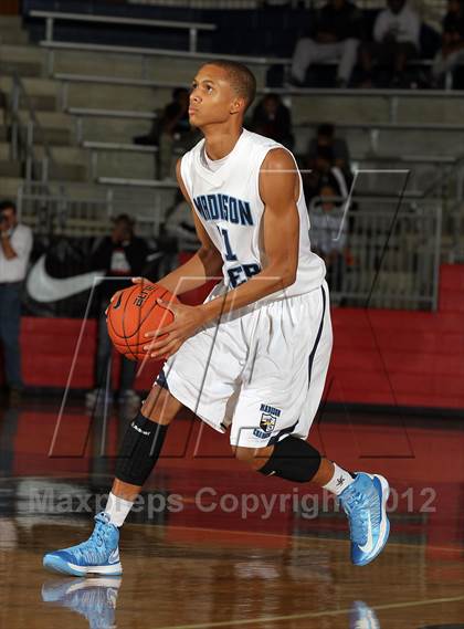 Thumbnail 3 in Prestonwood Christian vs. Madison Prep Academy (Thanksgiving Hoopfest) photogallery.
