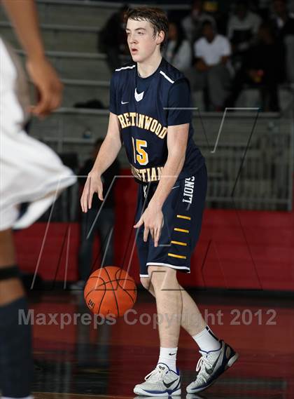Thumbnail 1 in Prestonwood Christian vs. Madison Prep Academy (Thanksgiving Hoopfest) photogallery.