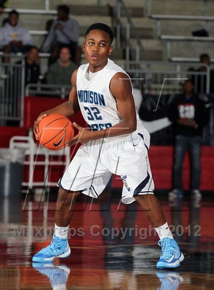 Thumbnail 2 in Prestonwood Christian vs. Madison Prep Academy (Thanksgiving Hoopfest) photogallery.