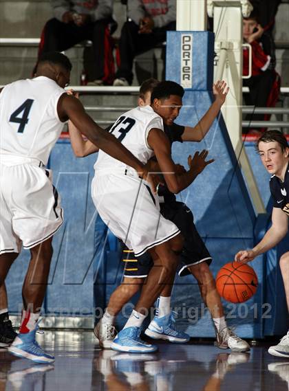 Thumbnail 1 in Prestonwood Christian vs. Madison Prep Academy (Thanksgiving Hoopfest) photogallery.