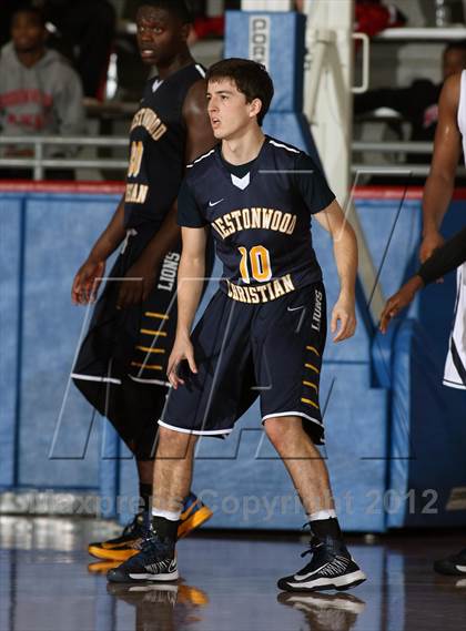 Thumbnail 1 in Prestonwood Christian vs. Madison Prep Academy (Thanksgiving Hoopfest) photogallery.