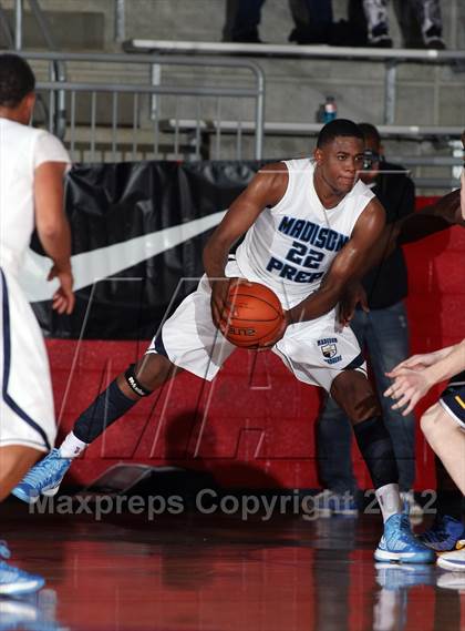 Thumbnail 1 in Prestonwood Christian vs. Madison Prep Academy (Thanksgiving Hoopfest) photogallery.