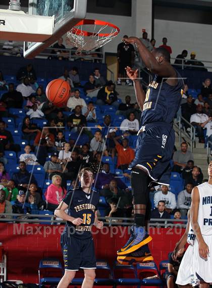 Thumbnail 2 in Prestonwood Christian vs. Madison Prep Academy (Thanksgiving Hoopfest) photogallery.